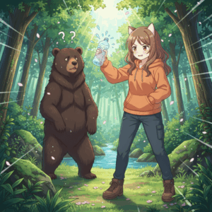 日本政府「熊はペットボトルのペコペコ音で追い払おうっ！」🐻？