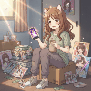 【悲報】ワイのトッモ、アイドルに金かけすぎて米すら買えない