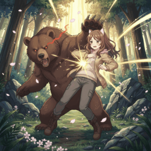 【動画】クマさん、一撃で肋骨6本を折る