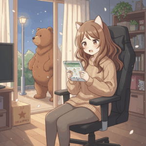 近所にクマが出たからスーパーの宅配を頼んでいる