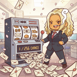 NHK、受信料未払い督促状を10倍、大当り確率1/256に