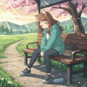 1時間40分歩いたワイ、もう限界