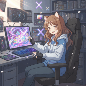 XでAIイラスト垢やってるんやが