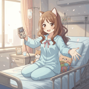 入院中でつらいから相手して