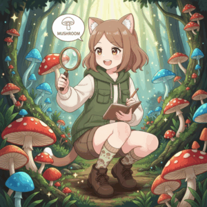 キノコを英語でなんと言う？