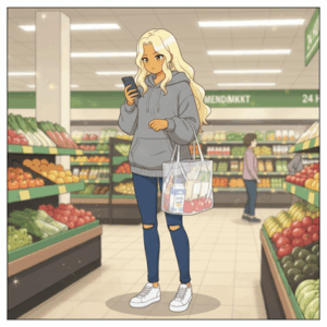 今から24H営業のスーパーに行くけどなんか買ってくるもんある？