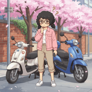 50ccと125ccのスクーターの区別がつかない←こういうところで常識のない人だとバレるよな