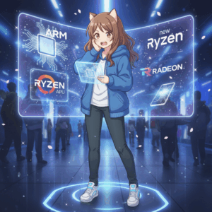 スマホ業界に激震、新型GalaxyはARM版のRyzen APU Radeon付きを搭載