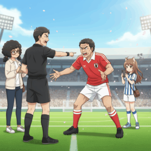 【サッカー】元日本代表ＤＦが猛抗議「カズさんにはカードを出さなかった！」レフェリーが鬼の形相で一言　「確かに！」と納得