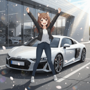 ワイ、Audiを購入し外車デビュー😤