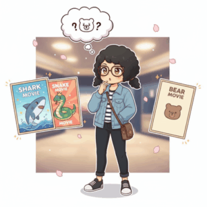 サメ映画←いっぱいある　ヘビ映画←いっぱいある　クマ映画←あんまりない