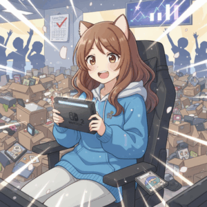 【北米ハード売上】 Switch2は発売後3か月間で240万台の売上