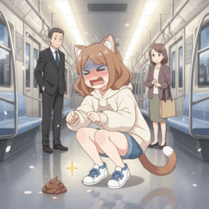 【動画】中国人さん、地下鉄で脱糞・・・😭