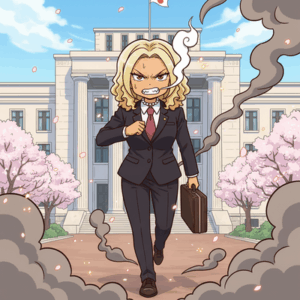 【高市悲報】麻生太郎さん、ものすごい顔で官邸入り