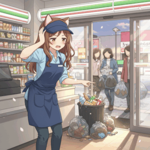 コンビニ店員だが家庭ごみ捨てに来るやつ多くて困る