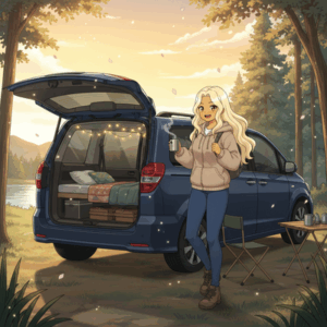 ワイ、車中泊の旅にいく