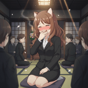 通夜で笑ってまうんやが