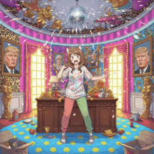 トランプ大統領、ホワイトハウスを悪趣味なデザインに改悪wwwwwww