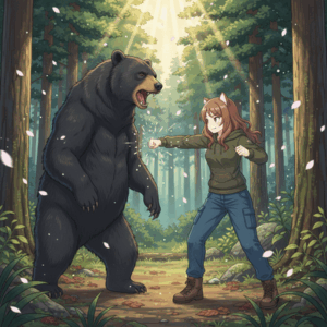 ツキノワグマなら成人男性の素手でやれるという風潮