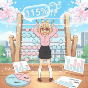 NHKの内閣支持率、支持率と不支持率をたすと100％超えてしまうｗｗｗｗｗｗｗｗｗｗ