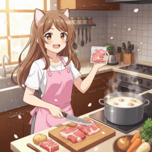 シチュー作るんだけど豚肉でいいかな？