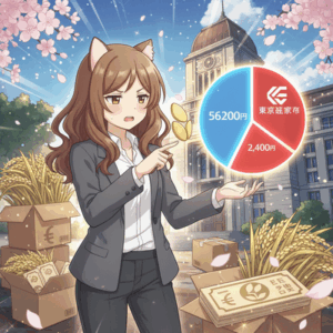 おこめ券　予算約9.5億円のうち約2.4億円が経費（そのうちJAに約1億円支払い）　東京・台東区