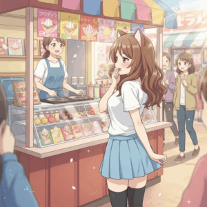 ワイ、クレを食べたいが恥ずかしい