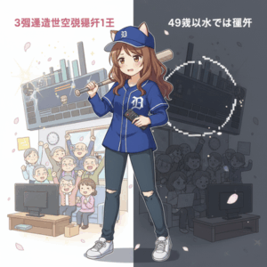 【悲報】ドジャースさん、3週連続世帯視聴率1位になるもなぜか49歳以下では圏外になってしまう・・・