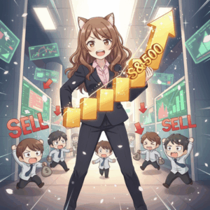 自称投資家「S&P500は上がり続けるぞ」←じゃあなんで売る人がいるの？