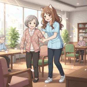 ベテラン！高年介護職員（50才以上）