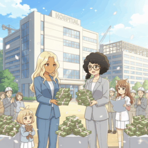 病院を建てるために250億円寄付した夫婦「福祉施設も建てて欲しい。金なら出す。追加で寄付する」