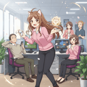 職場で堂々とゲームについて話してる同僚ってどう思う？